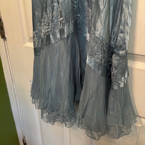 Light Blue Komarov Dress and Cardigan Set - Picture 3 of 15